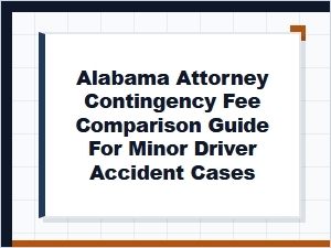 Alabama Contingency Fee Guide for Minor Driver Cases